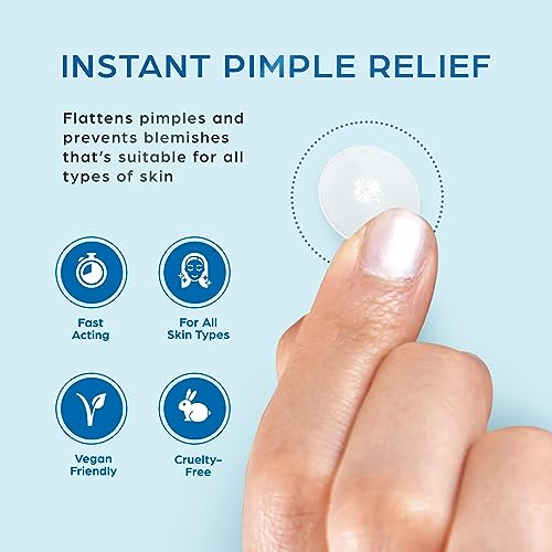 KEYCONCEPTS Pimple Patches for Face (120 Pack), Hydrocolloid Patch with Tea Tree Oil - Pimple Patch Zit Patch and Pimple Stickers - Hydrocolloid Acne Patches for Face - Zit Patches - Blemish Patches